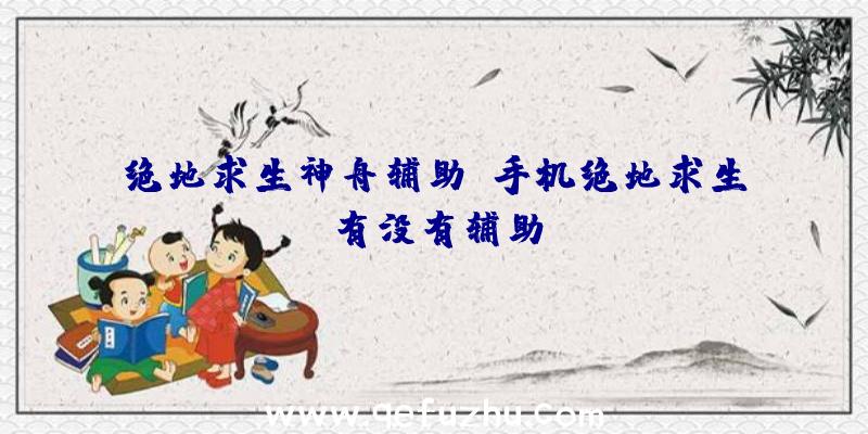 绝地求生神舟辅助、手机绝地求生有没有辅助