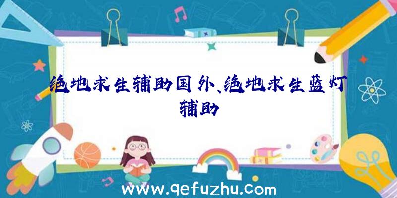 绝地求生辅助国外、绝地求生蓝灯辅助
