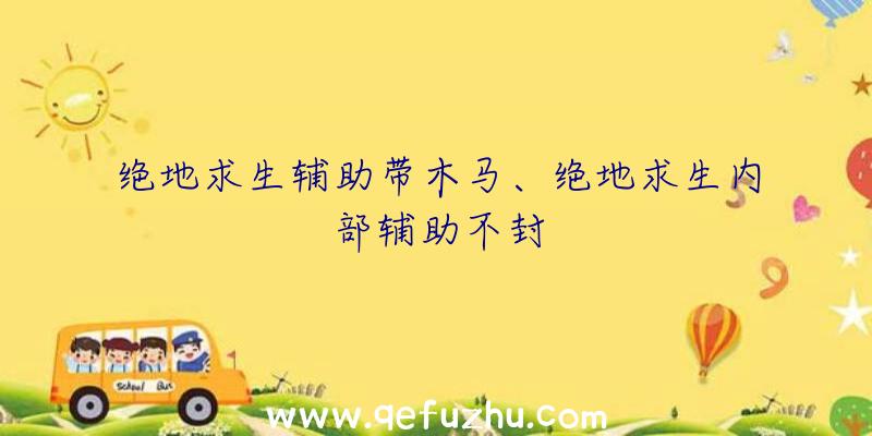 绝地求生辅助带木马、绝地求生内部辅助不封