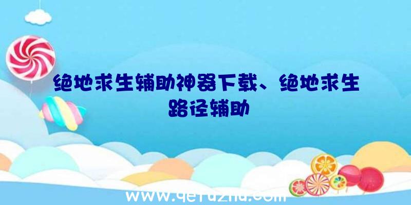 绝地求生辅助神器下载、绝地求生
