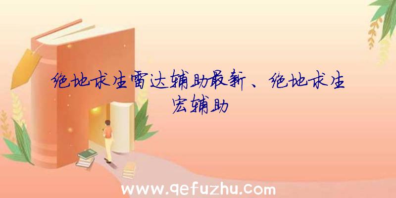 绝地求生雷达辅助最新、绝地求生宏辅助