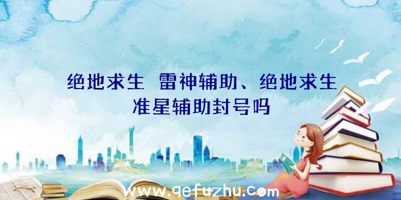 绝地求生++雷神辅助、绝地求生准星辅助封号吗