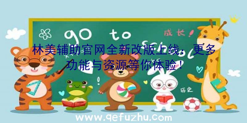 林美辅助官网全新改版上线：更多功能与资源等你体验！