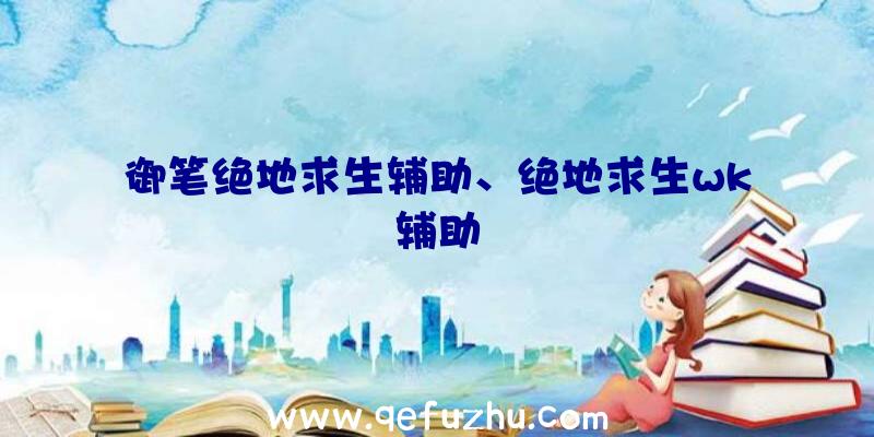 御笔绝地求生辅助、绝地求生wk辅助