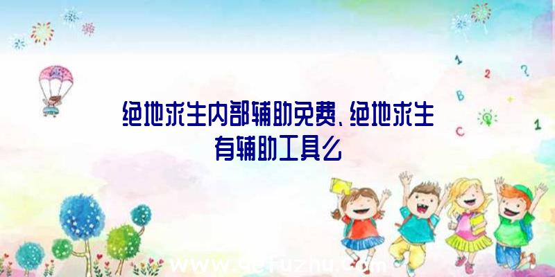 绝地求生内部辅助免费、绝地求生有辅助工具么