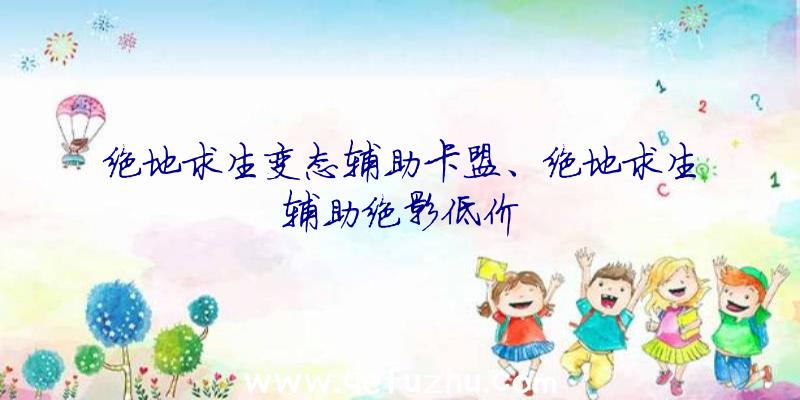 绝地求生变态辅助卡盟、绝地求生辅助绝影低价
