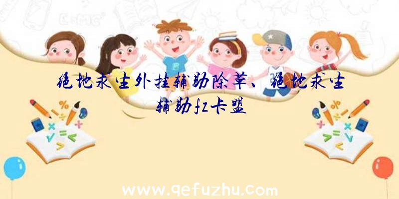 绝地求生外挂辅助除草、绝地求生辅助fz卡盟