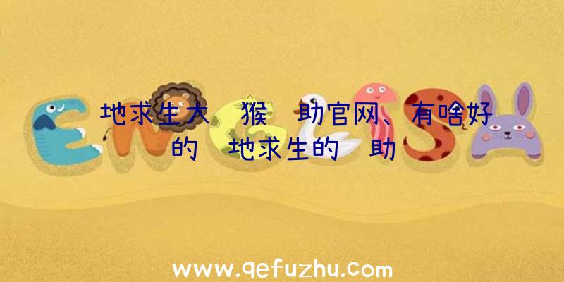 绝地求生大马猴辅助官网、有啥好的绝地求生的辅助