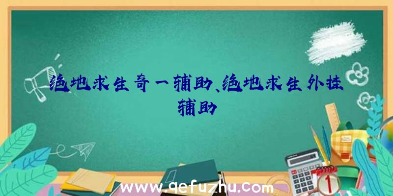 绝地求生奇一辅助、绝地求生外挂辅助