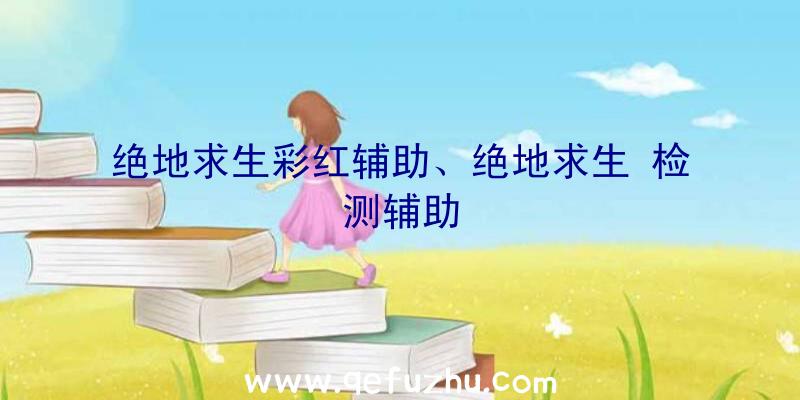 绝地求生彩红辅助、绝地求生