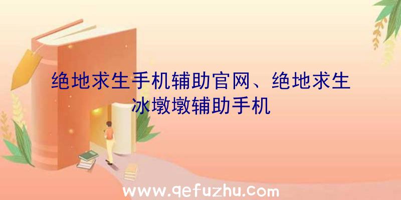绝地求生手机辅助官网、绝地求生冰墩墩辅助手机