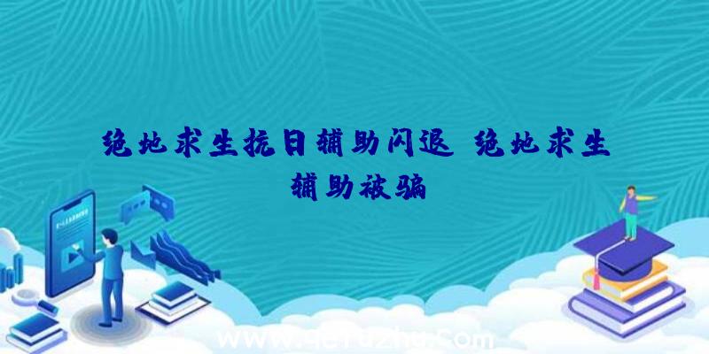 绝地求生抗日辅助闪退、绝地求生辅助被骗