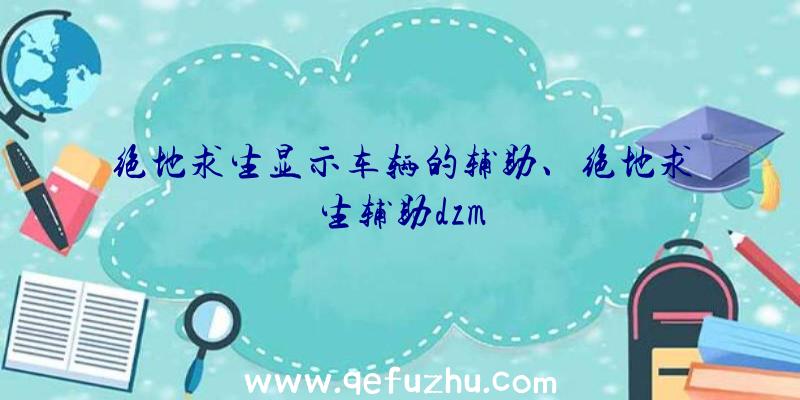 绝地求生显示车辆的辅助、绝地求生辅助dzm
