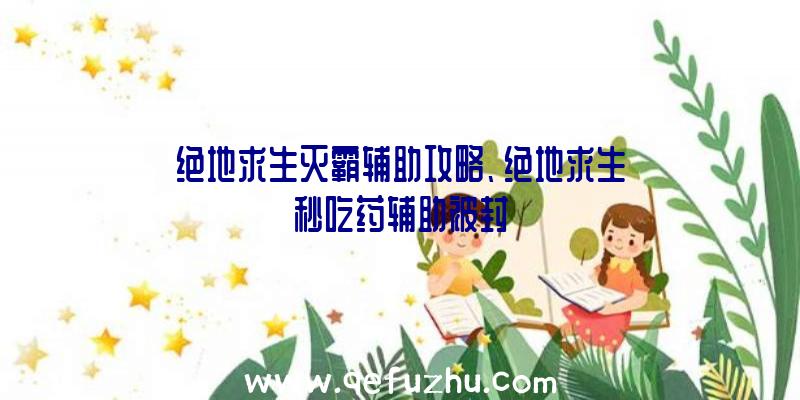 绝地求生灭霸辅助攻略、绝地求生秒吃药辅助被封