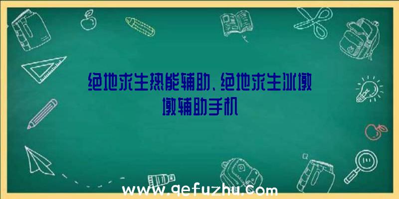 绝地求生热能辅助、绝地求生冰墩墩辅助手机