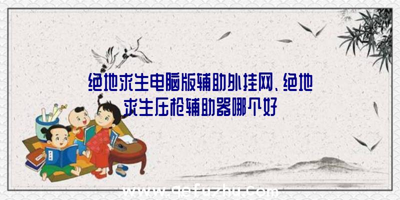 绝地求生电脑版辅助外挂网、绝地求生压枪辅助器哪个好