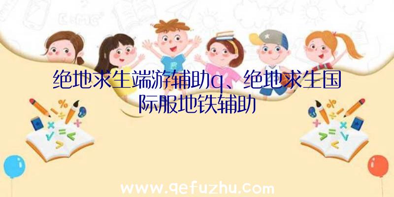 绝地求生端游辅助q、绝地求生国际服地铁辅助
