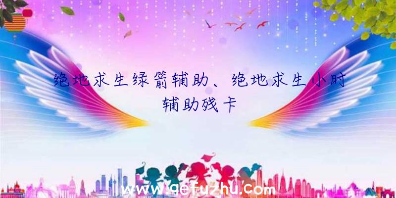 绝地求生绿箭辅助、绝地求生小时辅助残卡