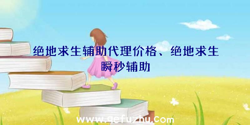 绝地求生辅助代理价格、绝地求生瞬秒辅助