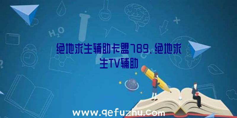 绝地求生辅助卡盟789、绝地求生TV辅助