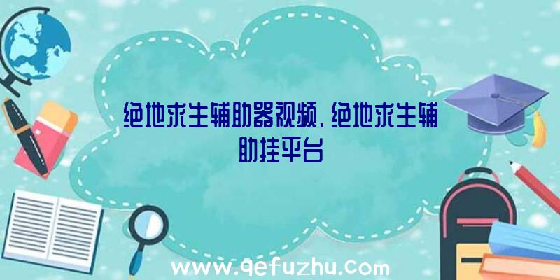 绝地求生辅助器视频、绝地求生辅助挂平台