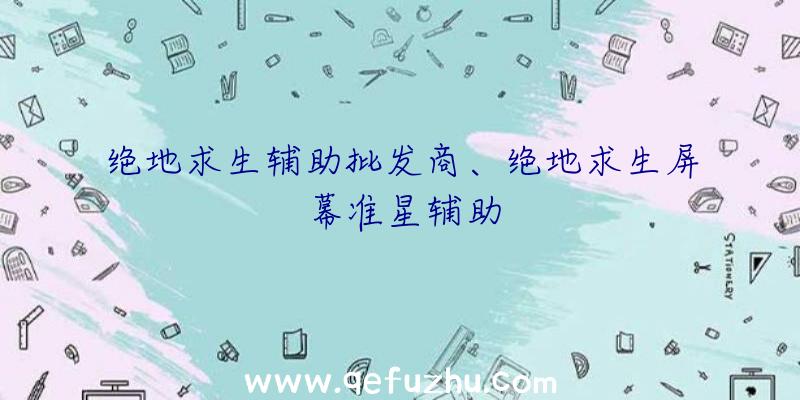 绝地求生辅助批发商、绝地求生屏幕准星辅助