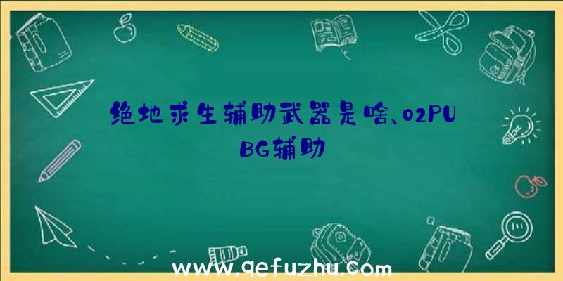 绝地求生辅助武器是啥、02PUBG辅助