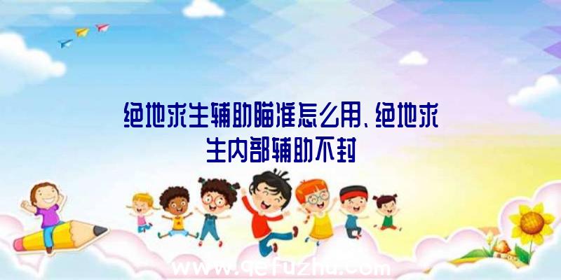 绝地求生辅助瞄准怎么用、绝地求生内部辅助不封