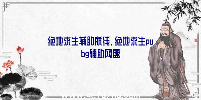 绝地求生辅助航线、绝地求生pubg辅助网盘