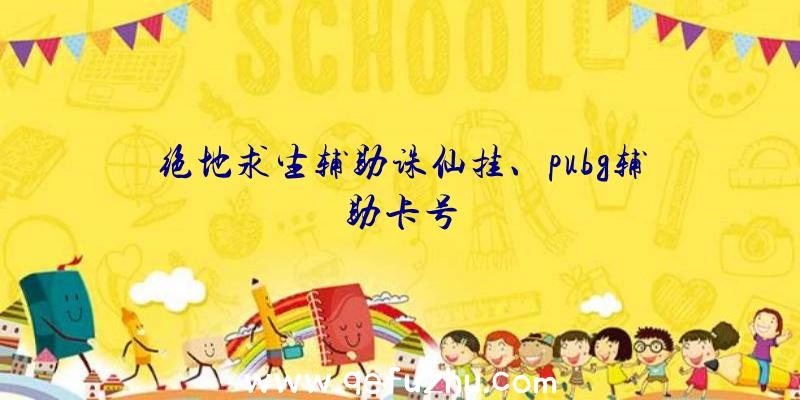 绝地求生辅助诛仙挂、pubg辅助卡号