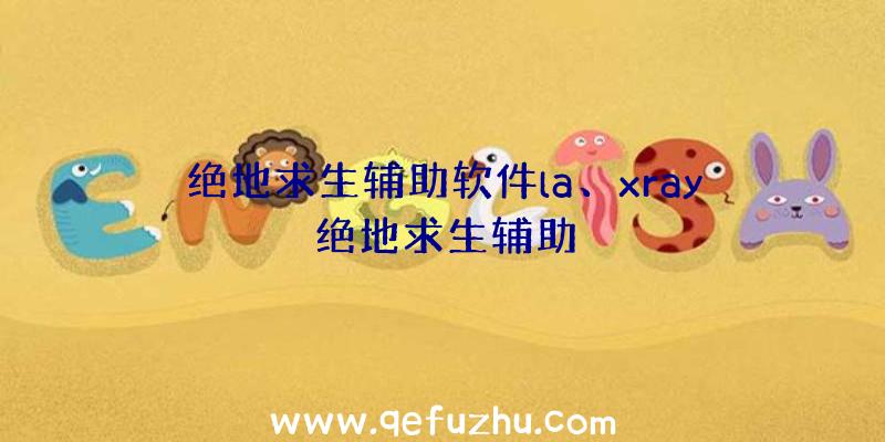 绝地求生辅助软件la、xray绝地求生辅助