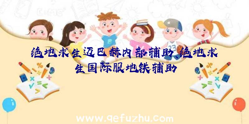 绝地求生迈巴赫内部辅助、绝地求生国际服地铁辅助
