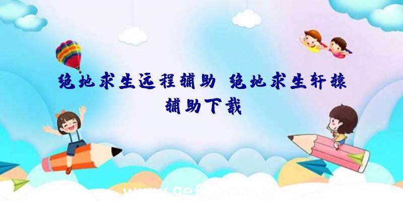 绝地求生远程辅助、绝地求生轩辕辅助下载