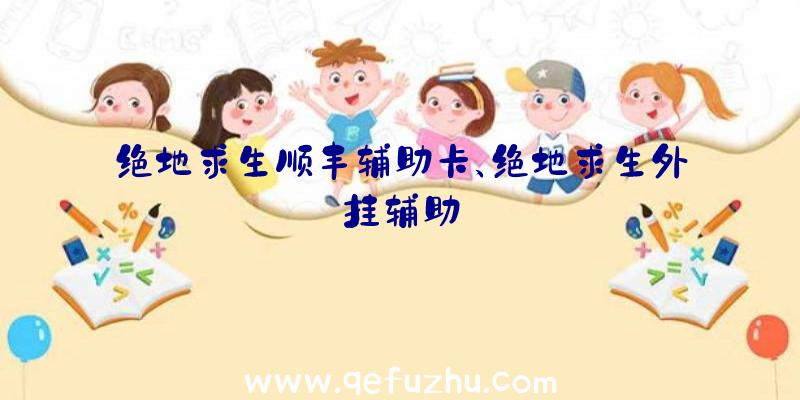 绝地求生顺丰辅助卡、绝地求生外挂辅助