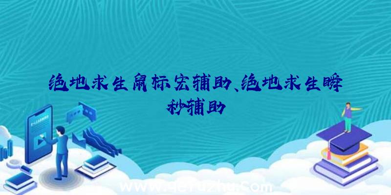 绝地求生鼠标宏辅助、绝地求生瞬秒辅助