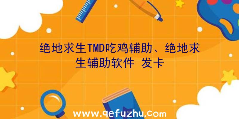 绝地求生TMD吃鸡辅助、绝地求生辅助软件