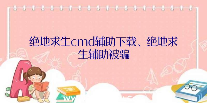 绝地求生cmd辅助下载、绝地求生辅助被骗