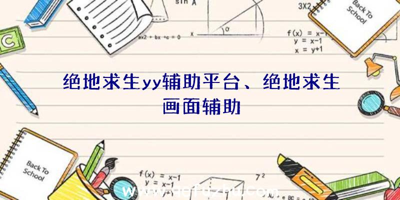 绝地求生yy辅助平台、绝地求生画面辅助