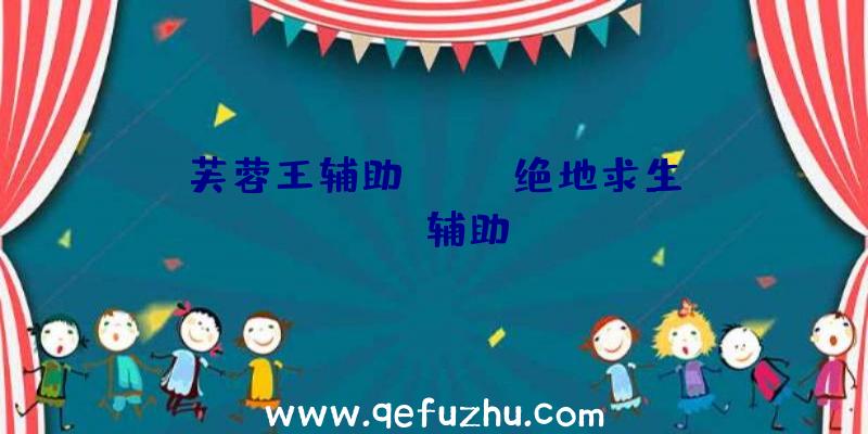 芙蓉王辅助pubg、绝地求生boss辅助