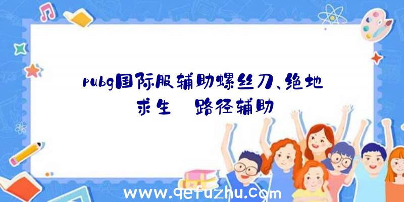 pubg国际服辅助螺丝刀、绝地求生