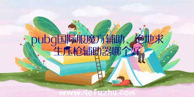 pubg国际服魔方辅助、绝地求生压枪辅助器哪个好